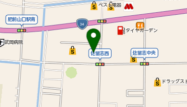 DAISO イオン江北店の地図画像