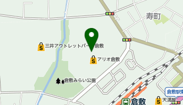 DAISO アリオ倉敷店の地図画像