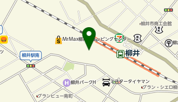 DAISO ミスターマックス柳井SC店の地図画像