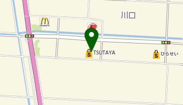 THREEPPY HIRASEI遊TSUTAYA新津北上店の地図画像