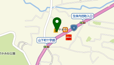 DAISO やまや日立滑川店の地図画像