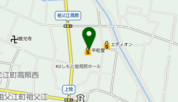 DAISO 平和堂祖父江店の地図画像