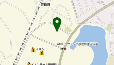 DAISO コーナン日根野店の地図画像