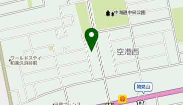 DAISO 新潟空港西店の地図画像