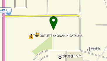 DAISO ジアウトレット湘南平塚店の地図画像
