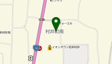 DAISO イオンタウン松本村井店の地図画像