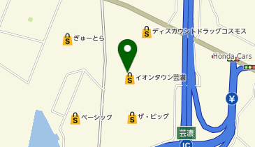 DAISO イオンタウン芸濃店の地図画像