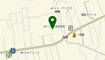 DAISO 水戸見和店の地図画像