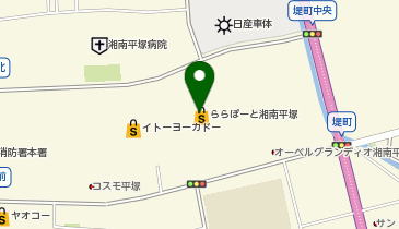 Standard Products ららぽーと湘南平塚店の地図画像