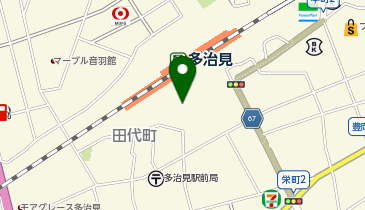 DAISO プラティ多治見店の地図画像