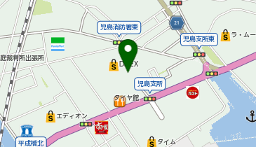 DAISO アクロスプラザ倉敷児島店の地図画像