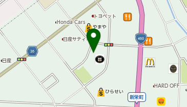 THREEPPY ひらせい新発田1丁目1番地店の地図画像