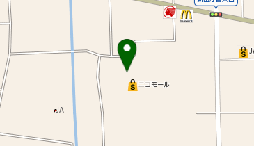 DAISO ニコモール新田店の地図画像
