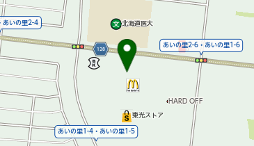 DAISO コープさっぽろあいの里店の地図画像