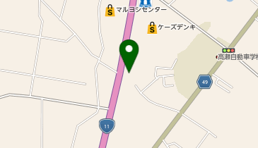 DAISO 高瀬店の地図画像