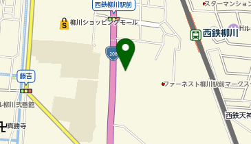 DAISO 福岡柳川店の地図画像