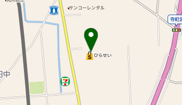 DAISO ひらせい新井店の地図画像