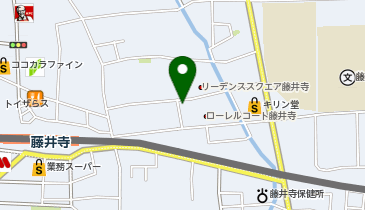 DAISO ふじいでら店の地図画像