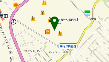 Standard Products イオンモール四日市北店の地図画像