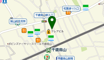 DAISO 千歳烏山クレア店の地図画像