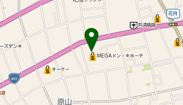 DAISO MEGAドン・キホーテ浦和原山店の地図画像