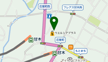 DAISO ウエルシアプラス朝倉甘木駅前店の地図画像