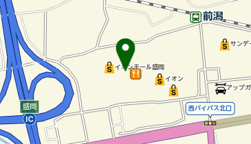 Standard Products イオンモール盛岡店の地図画像