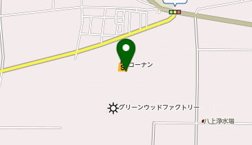 DAISO コーナン篠山店の地図画像