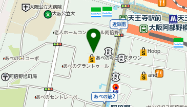 THREEPPY あべのキューズモール店の地図画像