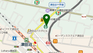 DAISO 津田沼ビート店の地図画像