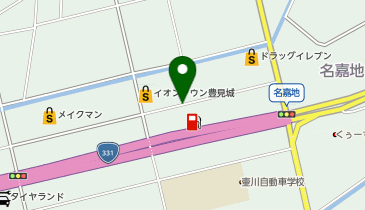 DAISO マックスバリュ豊見城店の地図画像