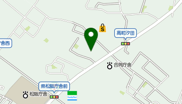 DAISO やまや松阪高町店の地図画像