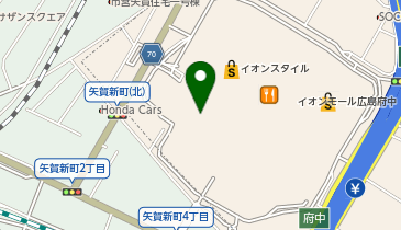 THREEPPY イオンモール広島府中店の地図画像