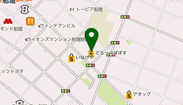 DAISO 船堀店の地図画像