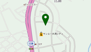 DAISO サンエー大湾シティ店の地図画像