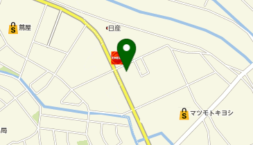 DAISO 諏訪四賀店の地図画像