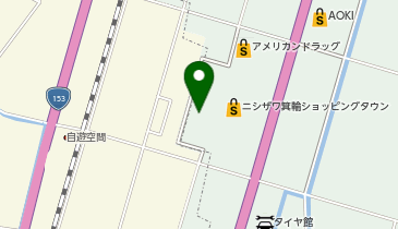 DAISO ベルシャイン箕輪店の地図画像