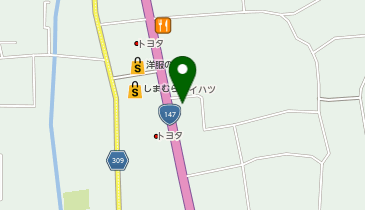 DAISO あづみ野穂高店の地図画像