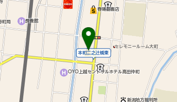 DAISO 上越イレブンプラザ店の地図画像