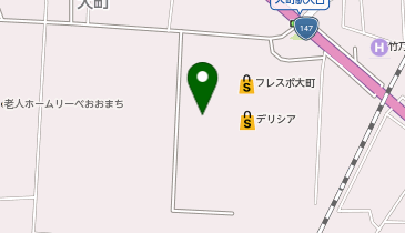 DAISO フレスポ大町店の地図画像