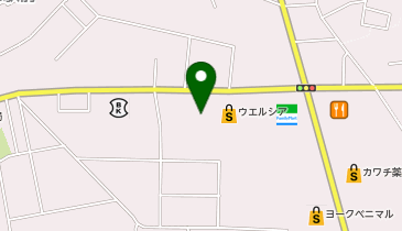 DAISO 友部東平店の地図画像