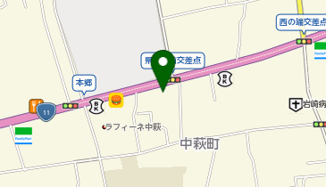 DAISO 新居浜中萩店の地図画像