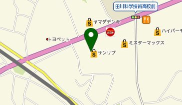 DAISO サンリブ田川店の地図画像