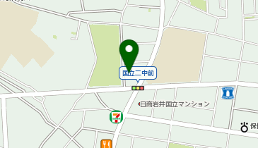 DAISO さえき国立さくら通り店の地図画像