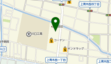 DAISO ホームセンターコーナン川口前川店の地図画像