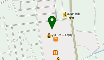 DAISO イオンモール高崎店の地図画像