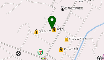 DAISO カスミ笠間店の地図画像