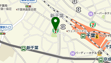 DAISO 千葉駅西口店の地図画像