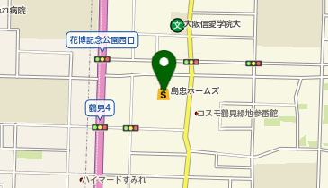 DAISO 島忠ホームズ鶴見店の地図画像