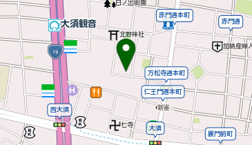 CouCou 大須店の地図画像